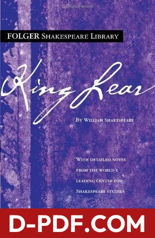 King Lear by William Shakespeare book cover
