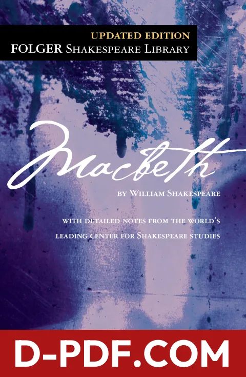 Macbeth by William Shakespeare book cover