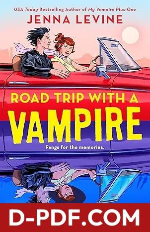 Road Trip With a Vampire by Jenna Levine book cover