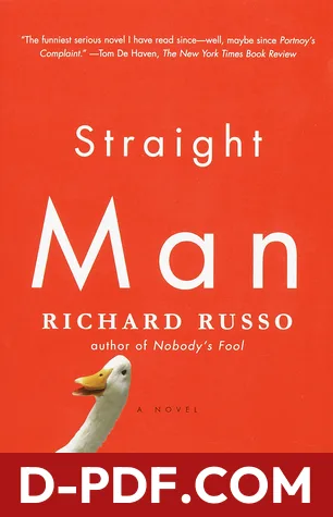 Straight Man by Richard Russo book cover