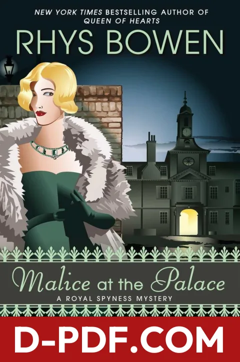 Malice at the Palace by Rhys Bowen book cover
