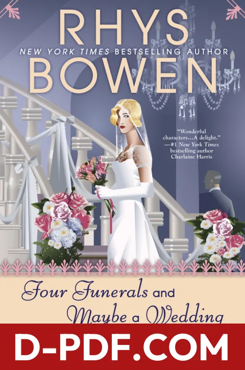 Four Funerals and Maybe a Wedding by Rhys Bowen book cover